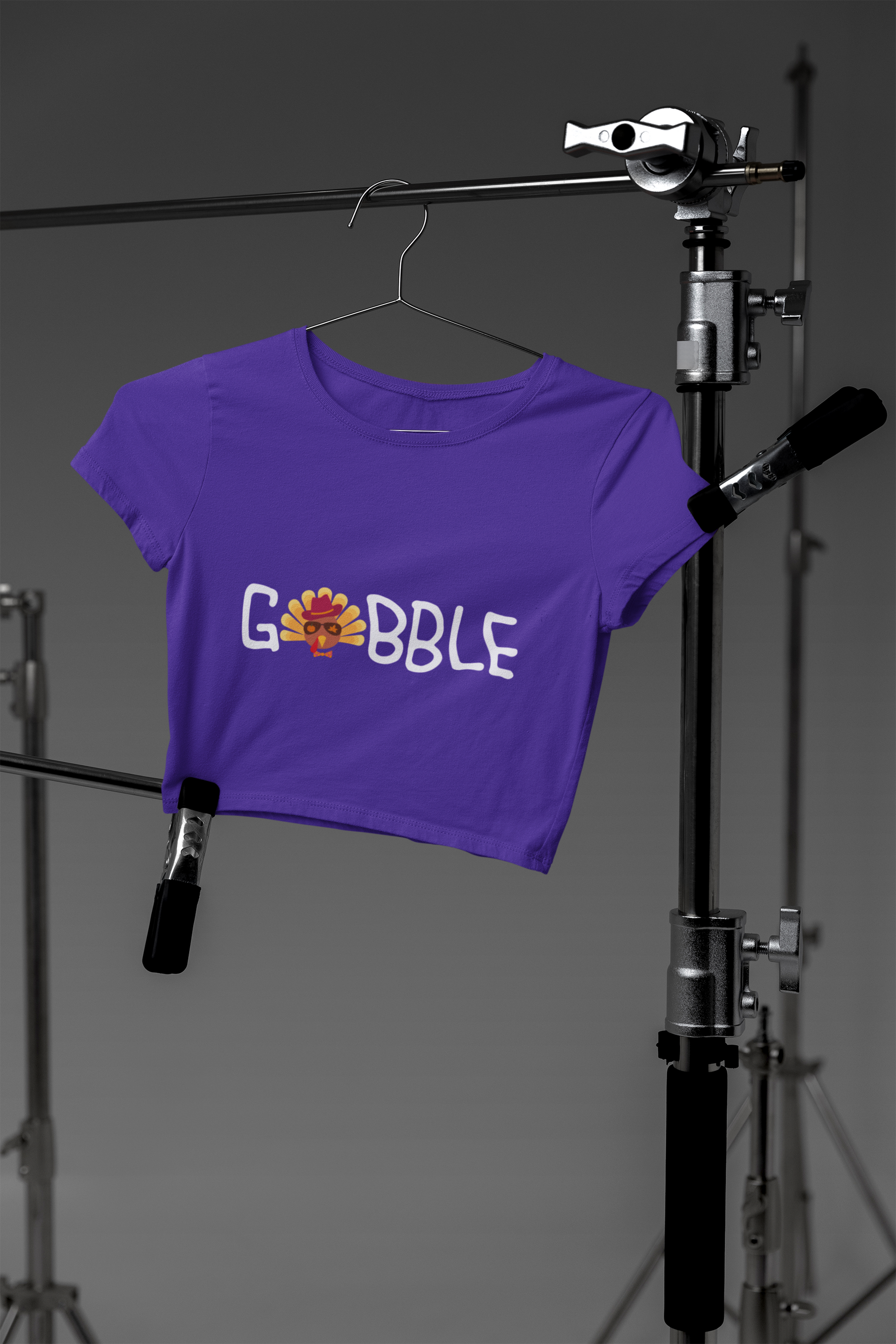 🦃✨ Gobble – Cool Turkey Fall/Thanksgiving DTF Transfer FT596