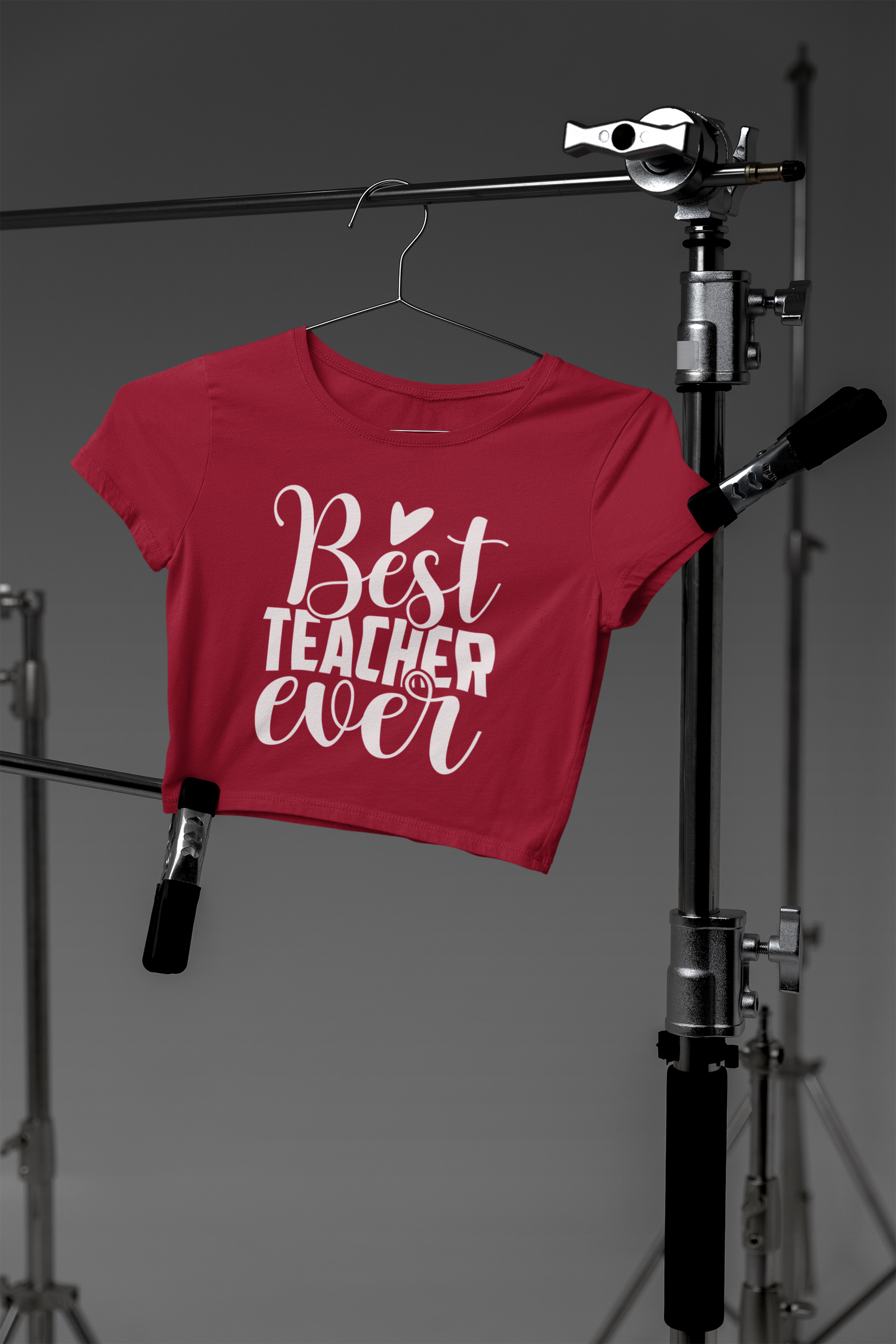 🎨 Best Teacher Ever White Design DTF Transfer FT590