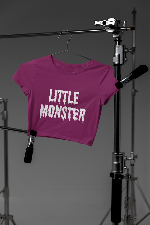 👻🕸️ LITTLE MONSTER – Cute but Creepy Halloween DTF Transfer FT599