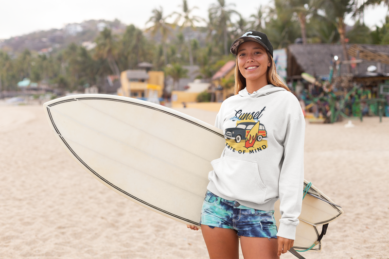 🌊 Sunset – State of Mind | Surf Van DTF Transfer FT685
