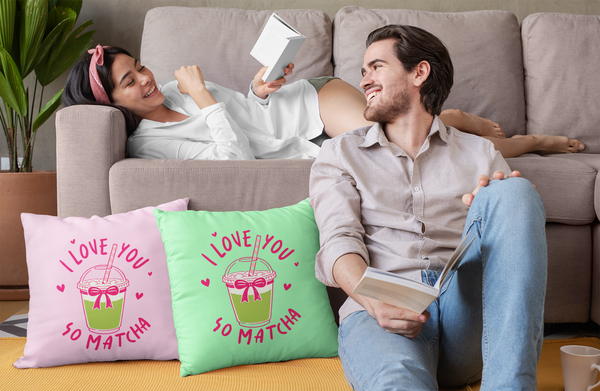 💕 I Love You So Matcha – Valentine’s Day  | DTF Transfer FT1112