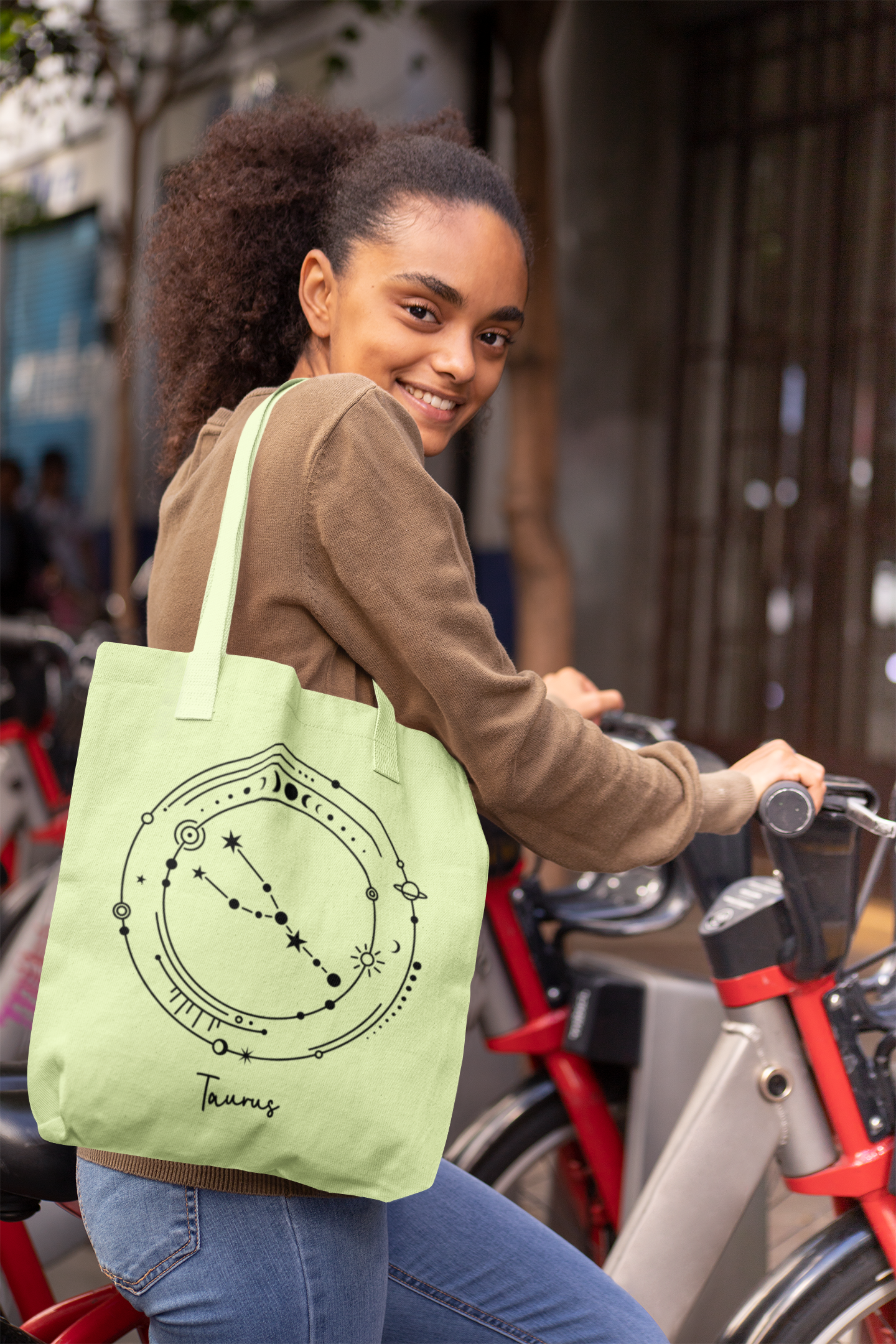 ♉ Taurus – Celestial Symbol | Minimal Astrology DTF Transfer FT785