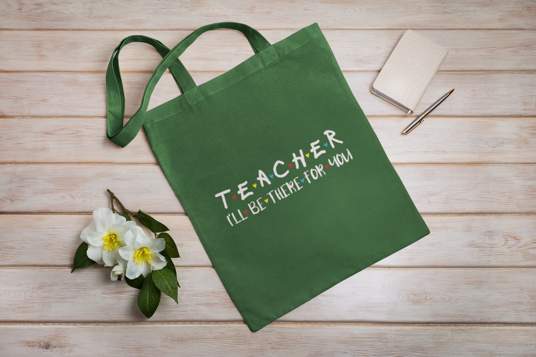 🍎 Teacher — I’ll Be There For You DTF Transfer FT593