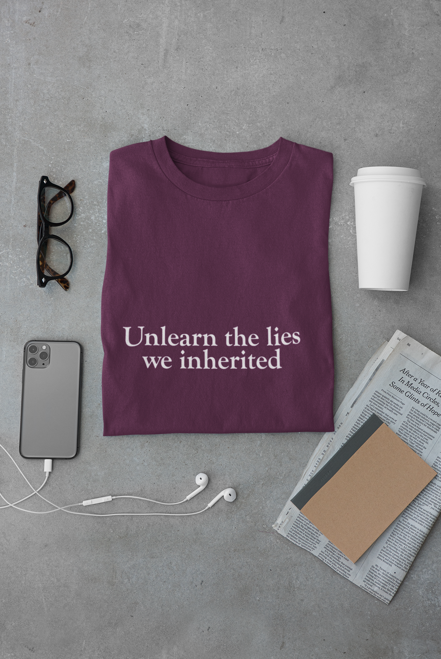 🖤✨ UNLEARN – Inspirational Quote DTF Transfer FT607