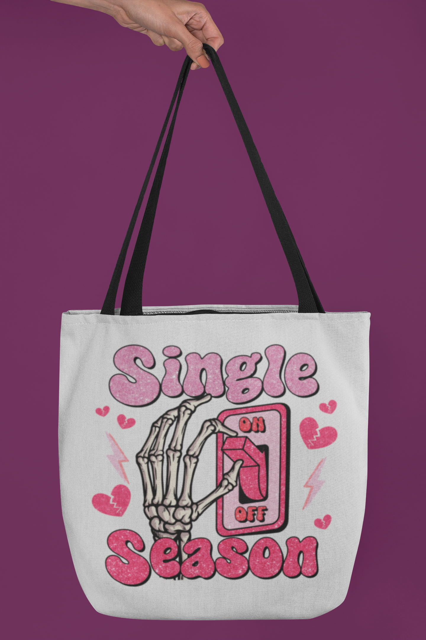 💔⚡ Single Season – Valentine’s Day Anti-Love | DTF Transfer FT1133