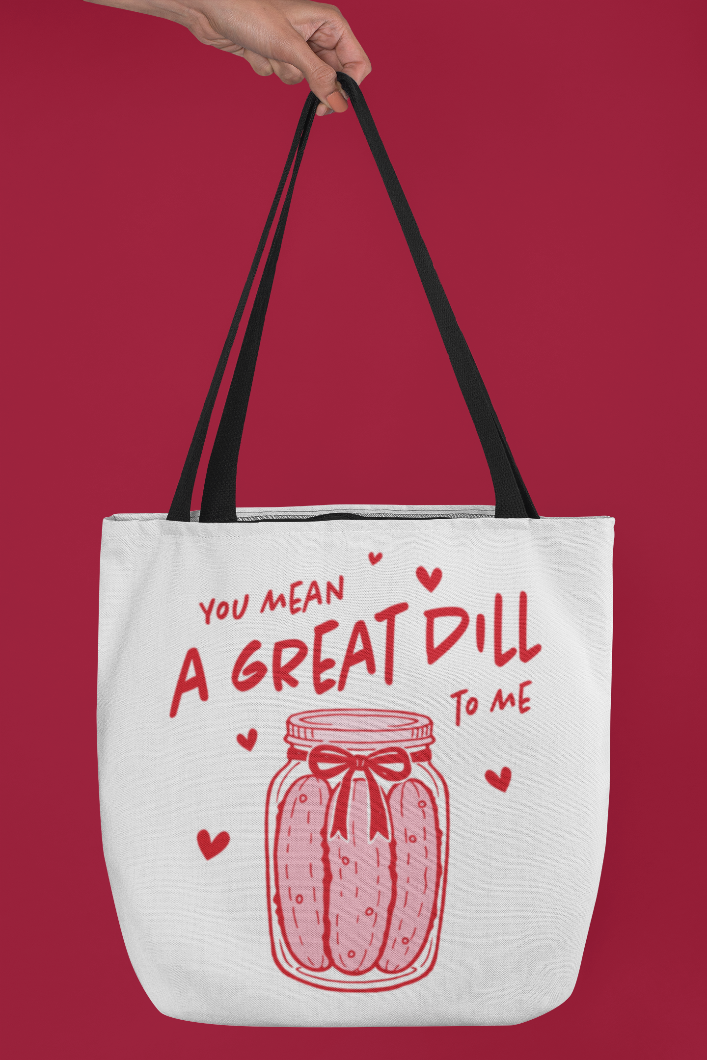 🥒💘 You Mean a Great Dill to Me – Valentine’s Day Cute Pun Love | DTF Transfer FT1140