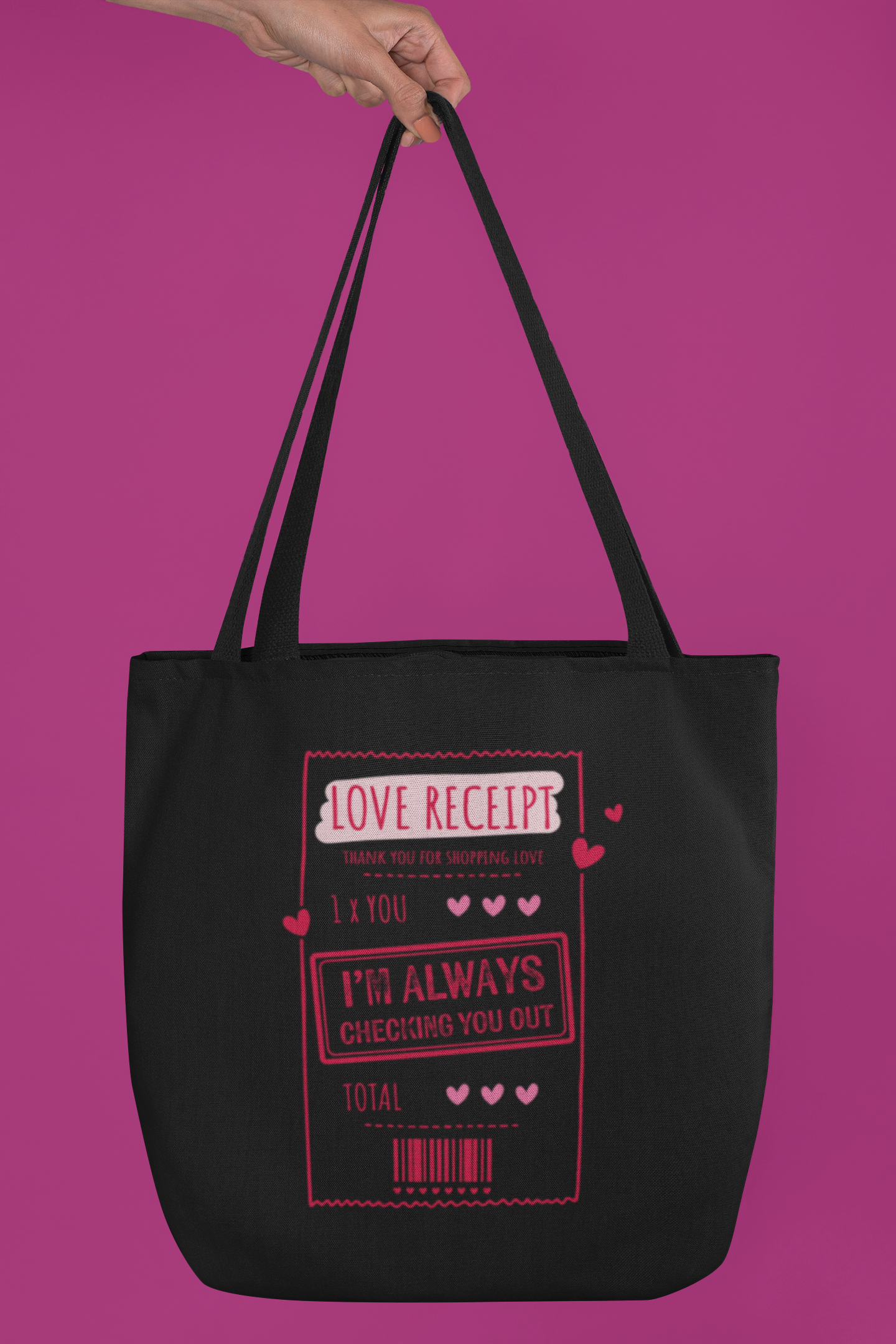 💖 Love Receipt – Valentine’s Day  | DTF Transfer FT1113