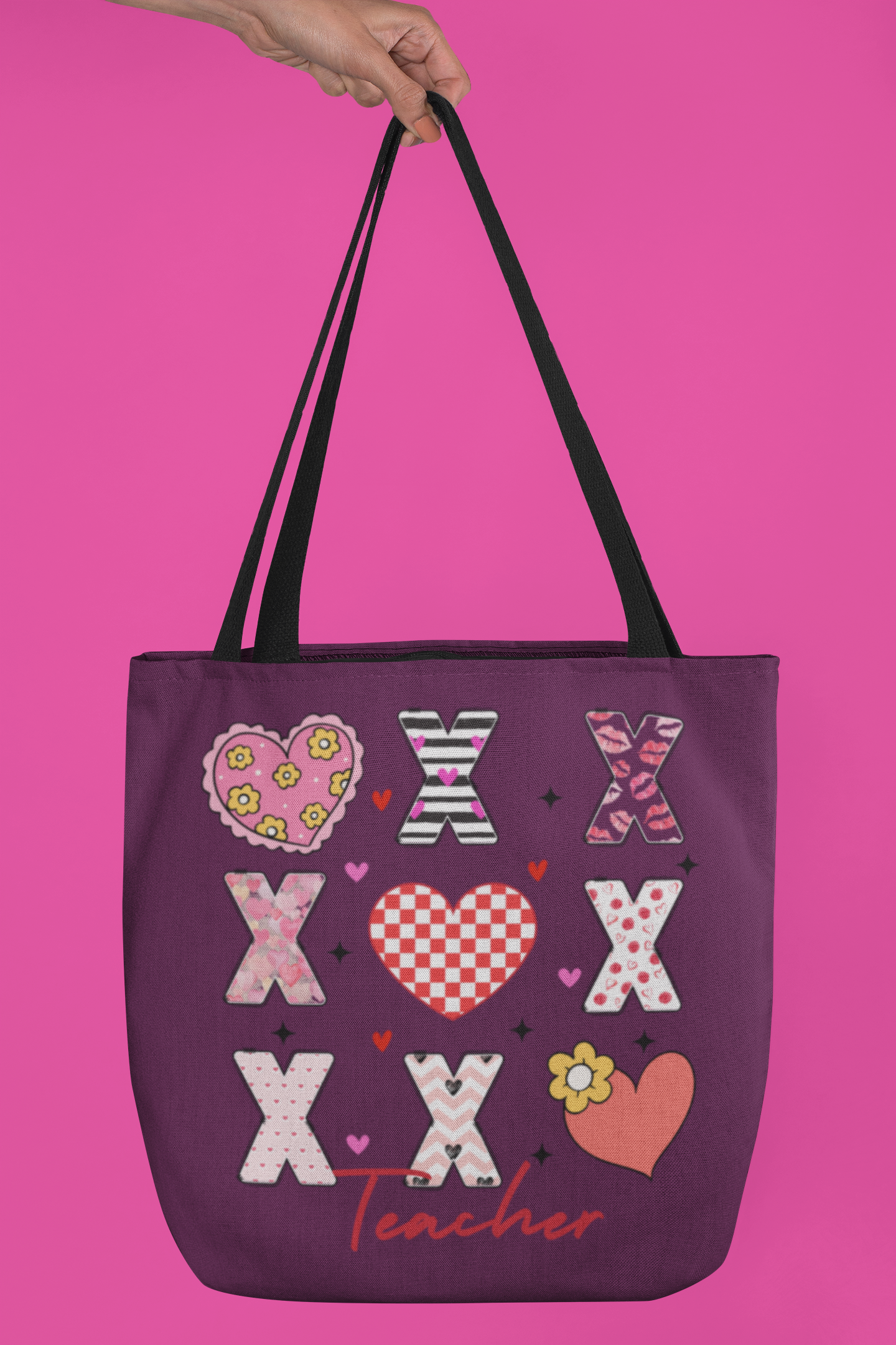 💖 XOXO Teacher – Valentine’s Day | DTF Transfer FT1123