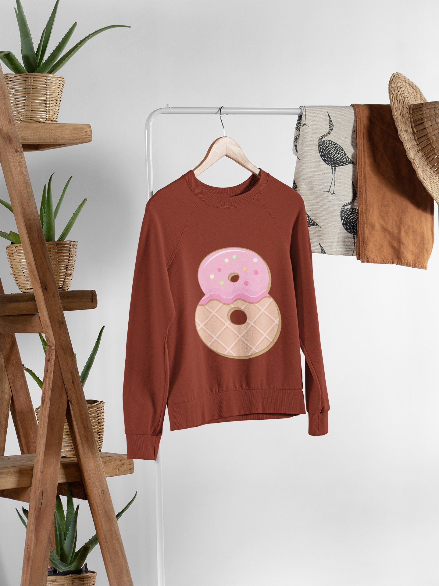 🎂✨ Birthday Number “8” – Donut Style  | DTF Transfer FT1162