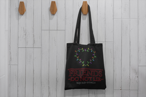❤️ Friends Do Not Lie – Squad Goals | Holiday Lights DTF Transfer FT655