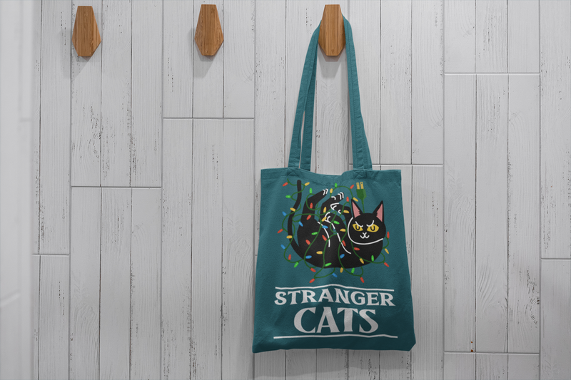 🎄🐈 Stranger Cats – Holiday Chaos Cat | DTF Transfer FT663