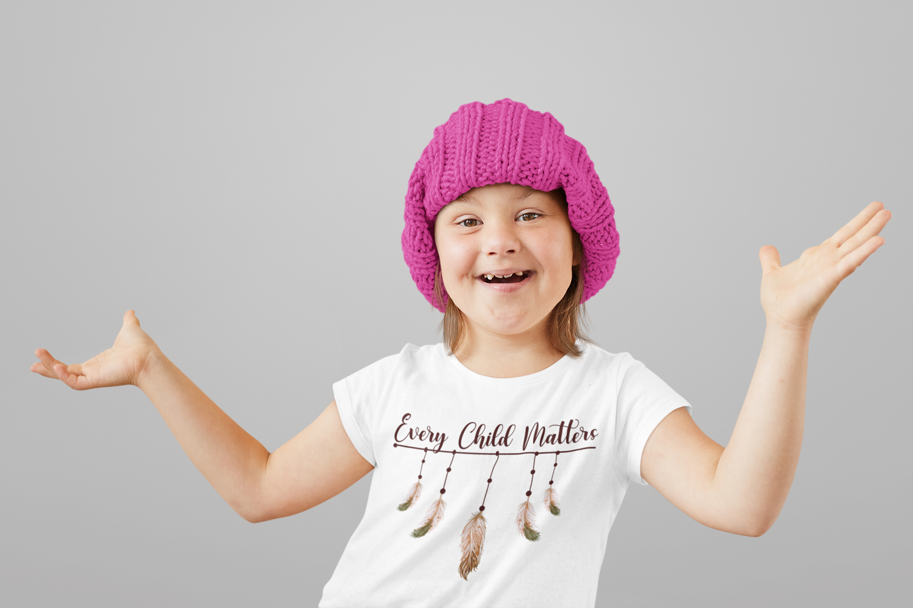 🧡🕊️ Every Child Matters – Hanging Feathers Symbol | DTF Transfer FT966