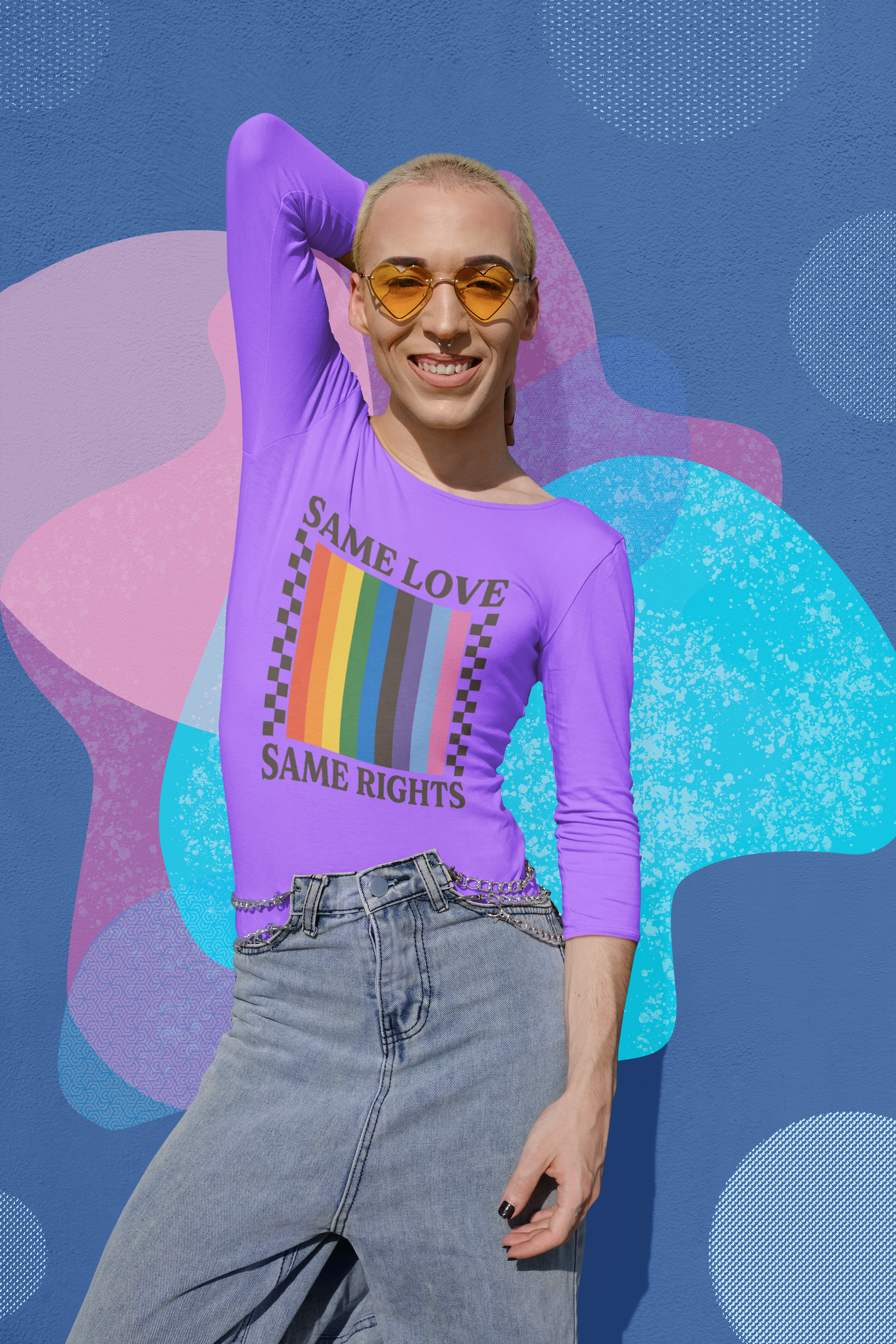 🌈✊ Same Love, Same Rights DTF Transfer FT188