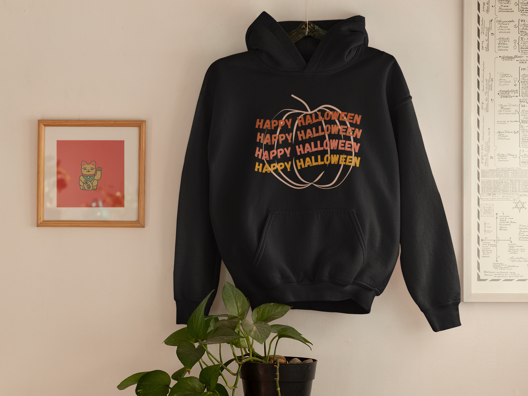 🎃 Happy Halloween Warm Fall Colors DTF Transfer FT550