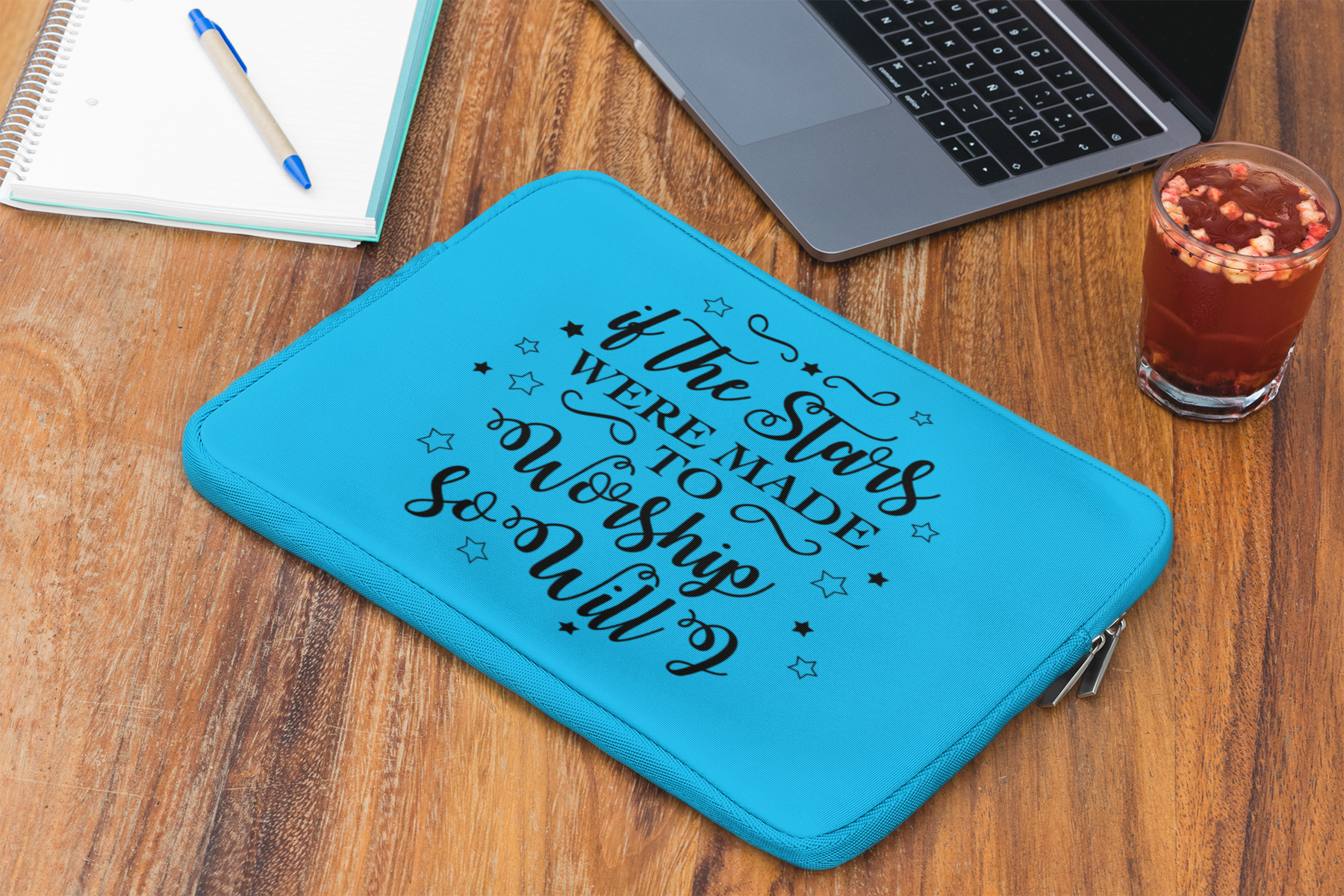 🎄✨ If the Stars Were Made to Worship, So Will I – Celestial & Inspirational Design DTF Transfer FT921