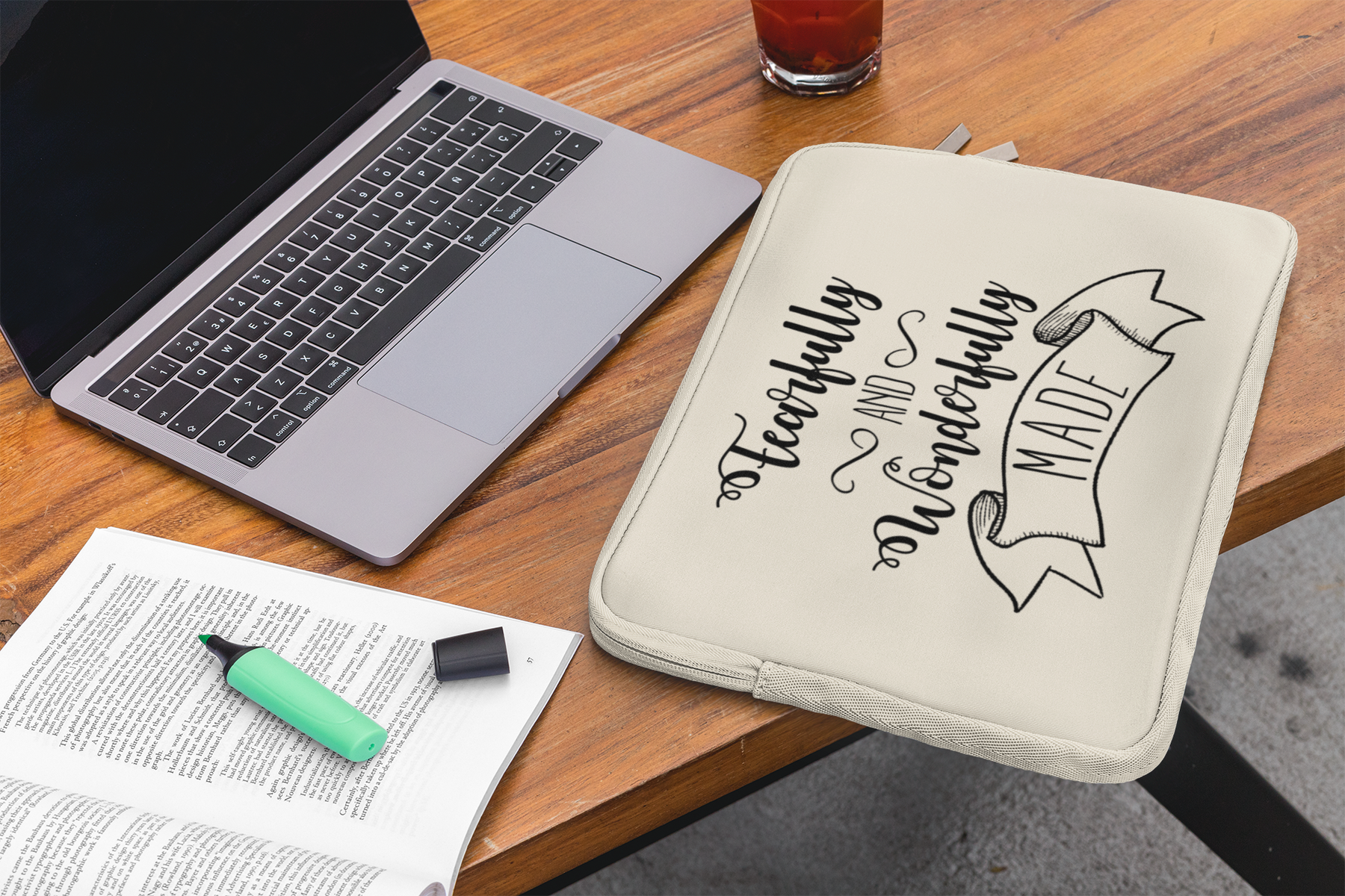 🖤✨ FEARFULLY AND WONDERFULLY MADE – Black Faith DTF Transfer FT918