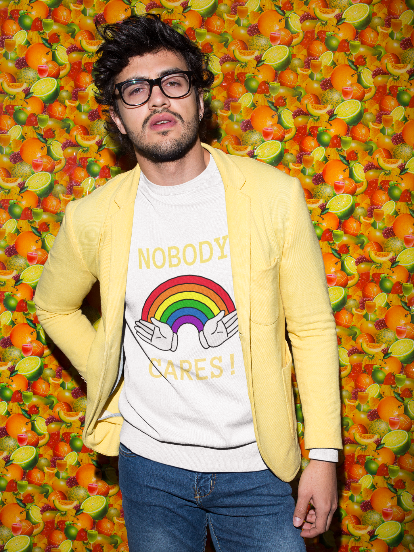 🙌🌈 NOBODY CARES! | Bold Attitude DTF Transfer FT843