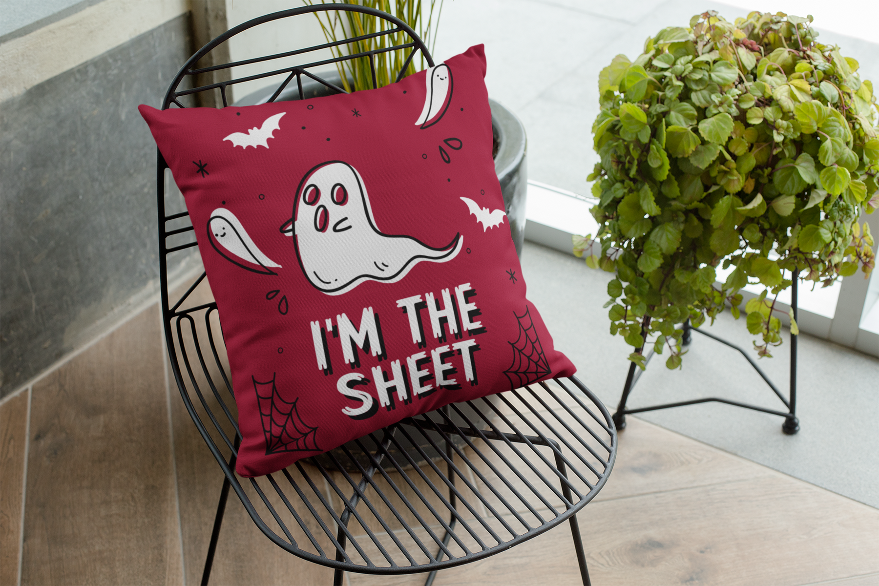 👻 I’m The Sheet Cute & Funny Ghost Pun DTF Transfer FT572