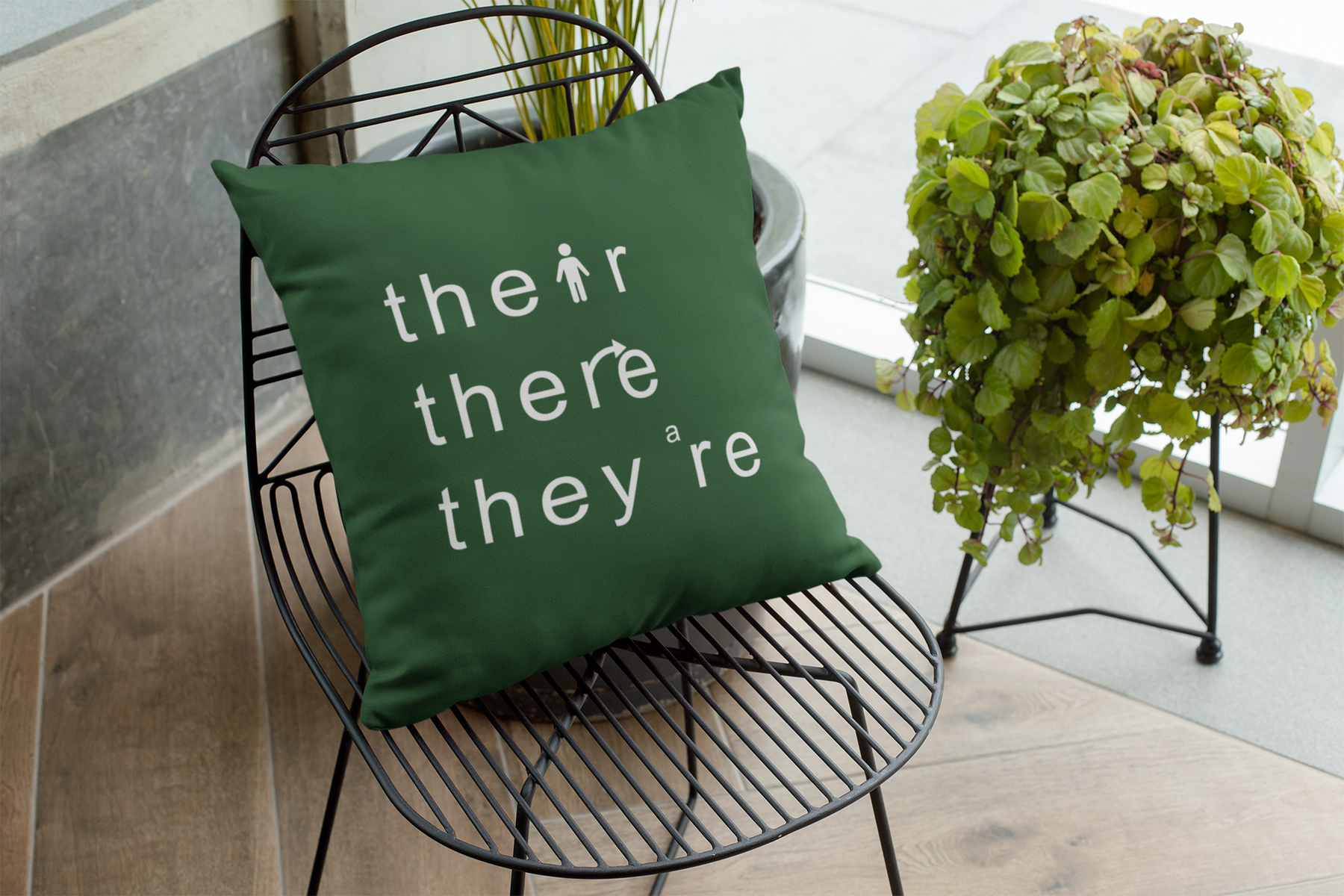 ♻️ their / there / they’re – Visual Wordplay | DTF Transfer FT649