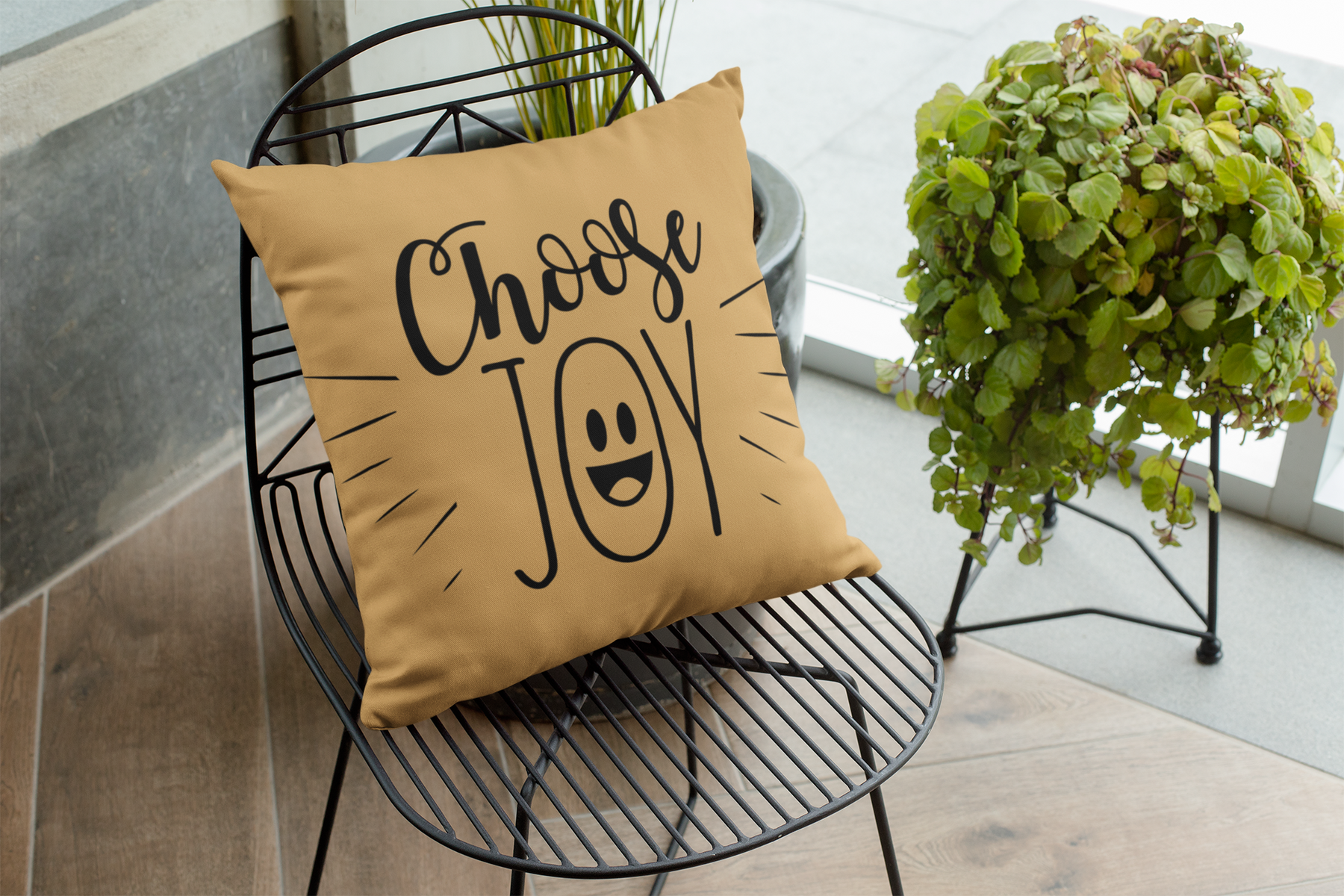 🖤😊 Choose Joy – Black Edition | DTF Transfer FT925