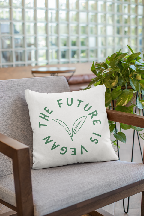 🌱 The Future Is Vegan | Leaf Icon DTF Transfer FT692