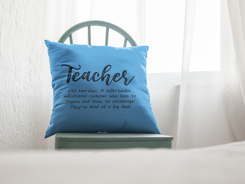 🍎 Teacher Definition Black Font DTF Transfer FT585