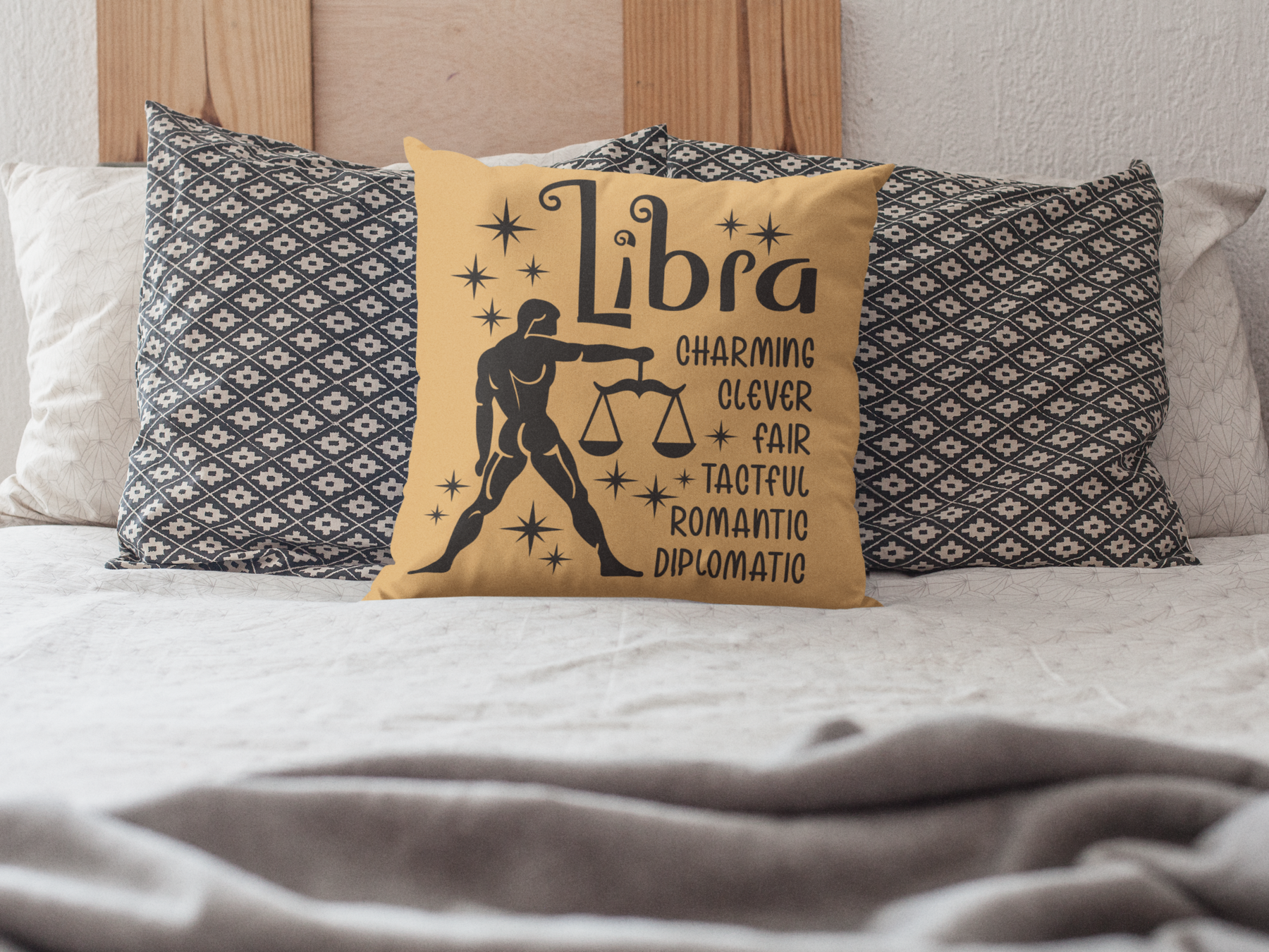 ♎⚖️ Libra Zodiac – Balance & Harmony DTF Transfer FT889