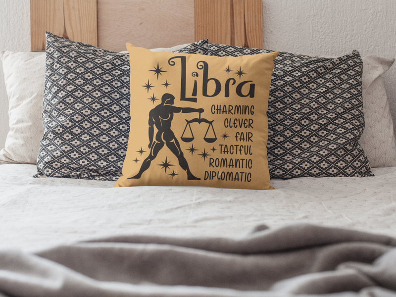 ♎⚖️ Libra Zodiac – Balance & Harmony DTF Transfer FT889