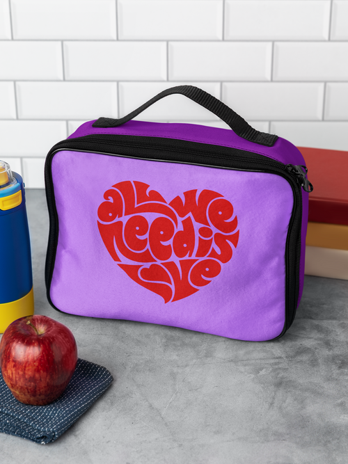 🤍 All We Need Is Love Bold, Groovy & Feel-Good Design DTF Transfer FT402