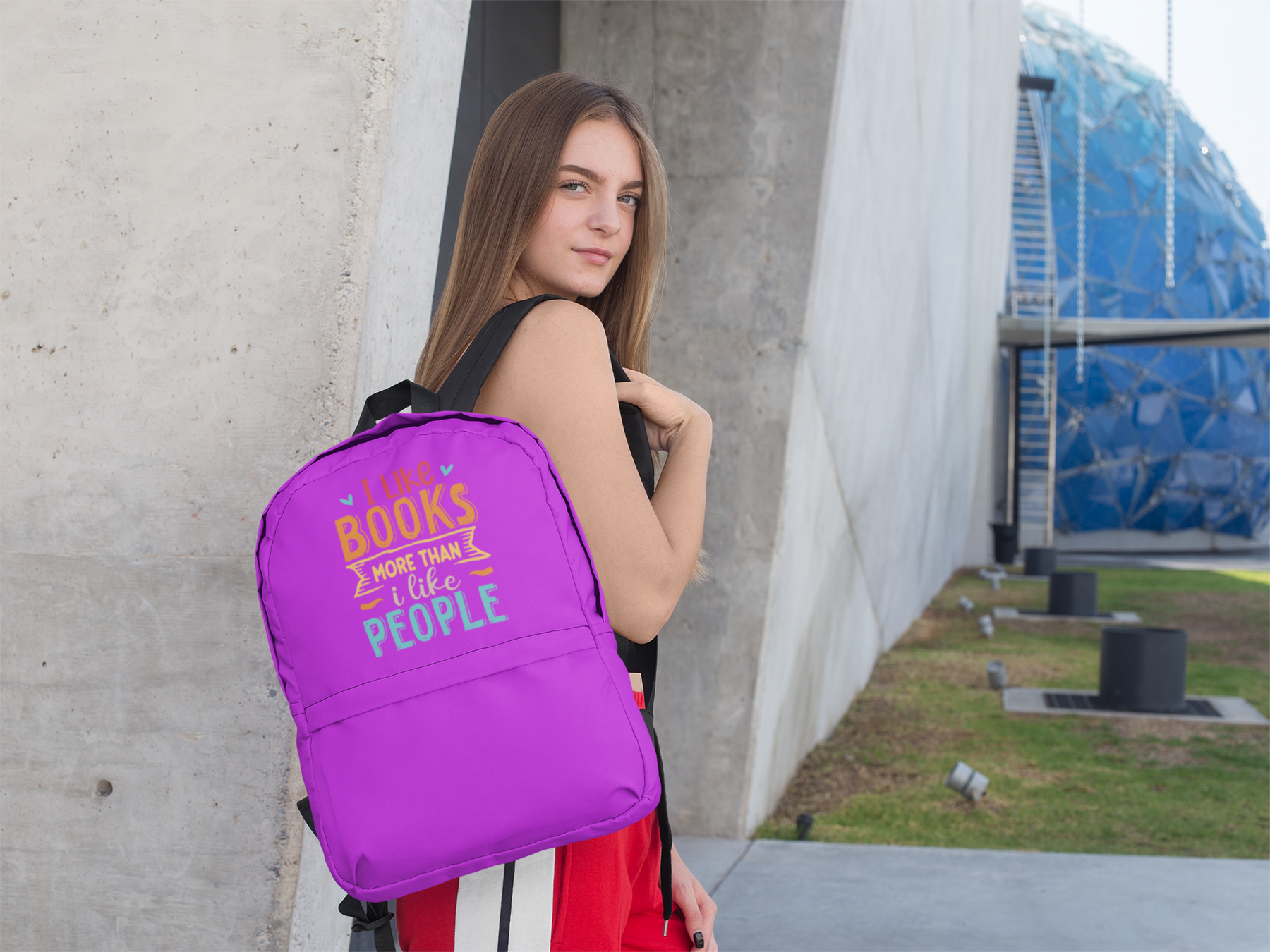 📚✨ I Like Books More Than People Design DTF Transfer FT322