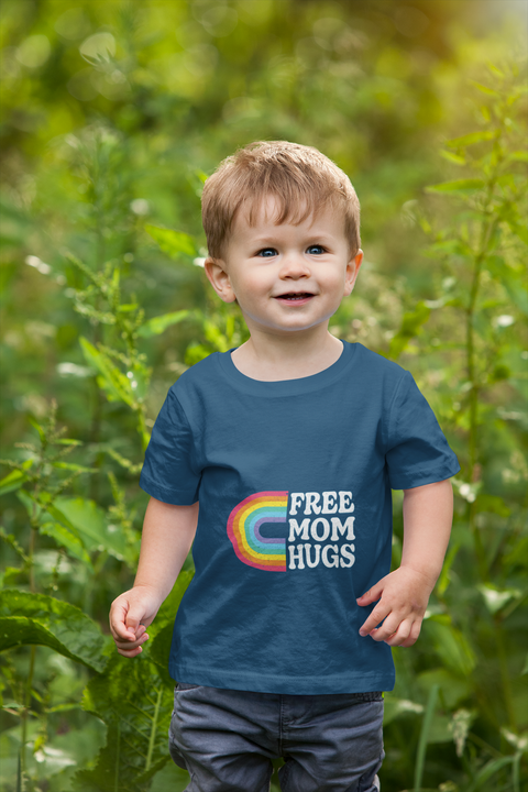 🌈 Free Mom Hugs Rainbow Design DTF Transfer FT334