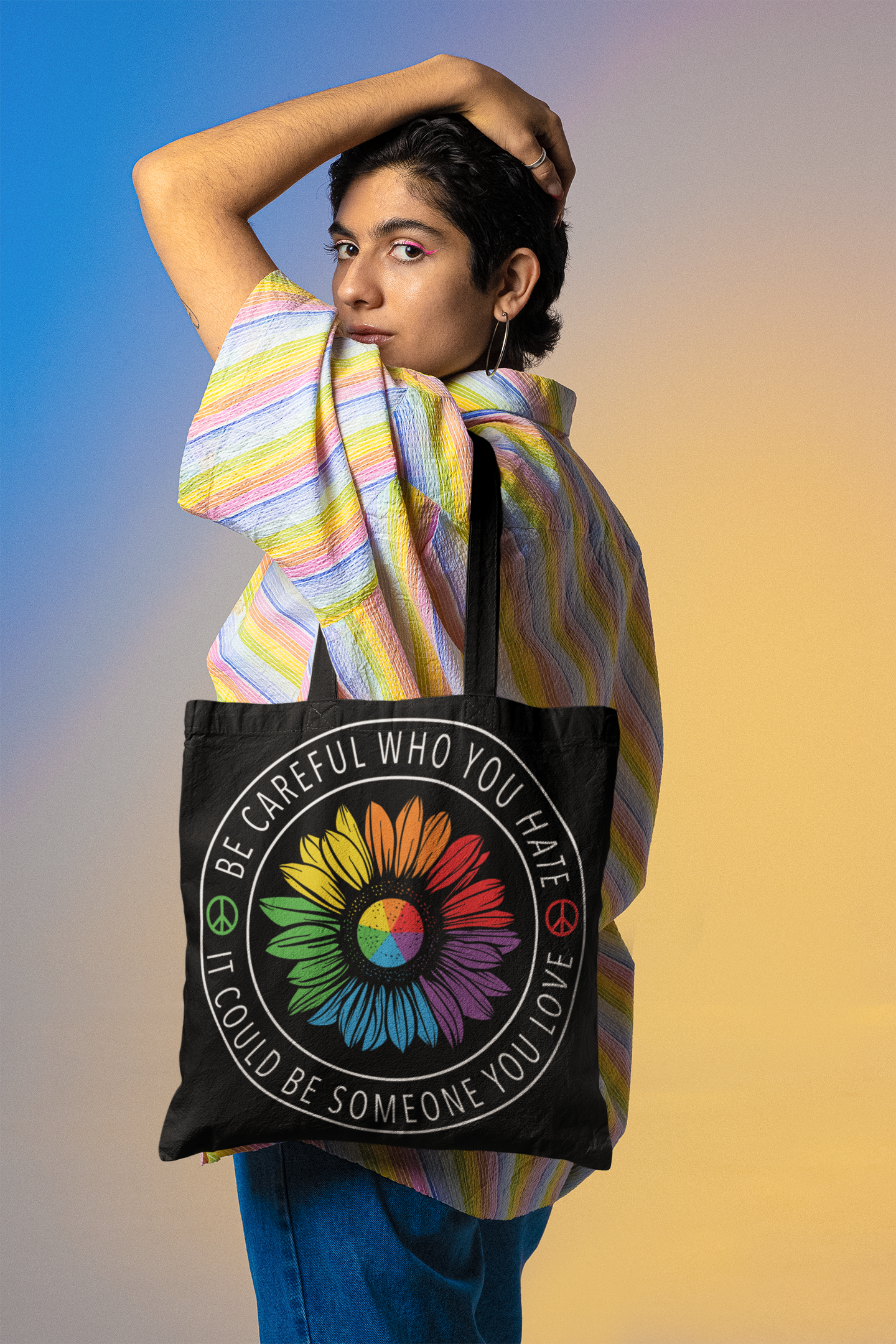 🌼 Be Careful Who You Hate, It Could Be Someone You Love | Pride DTF Transfer FT717