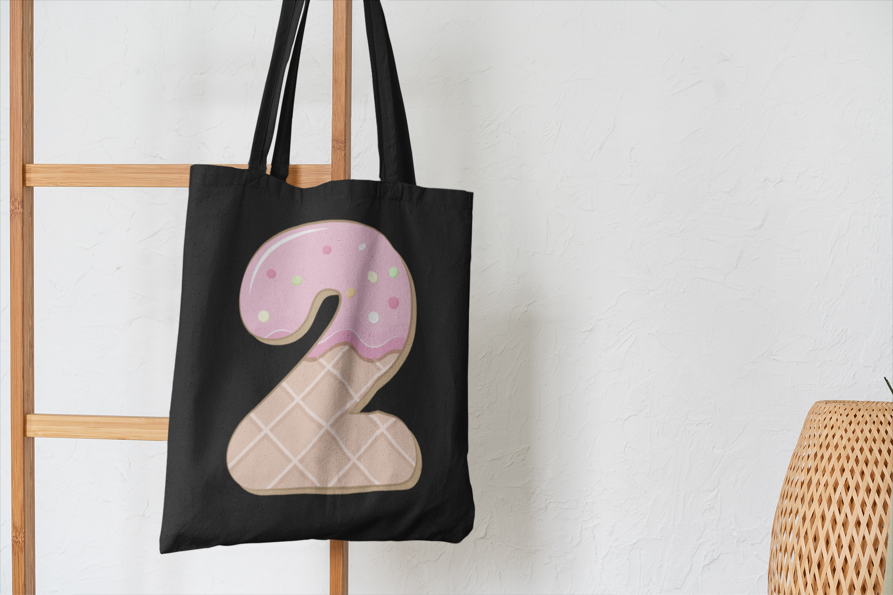 🎂✨ Birthday Number “2” – Donut Style | DTF Transfer FT1156