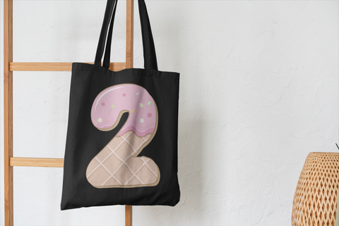 🎂✨ Birthday Number “2” – Donut Style | DTF Transfer FT1156