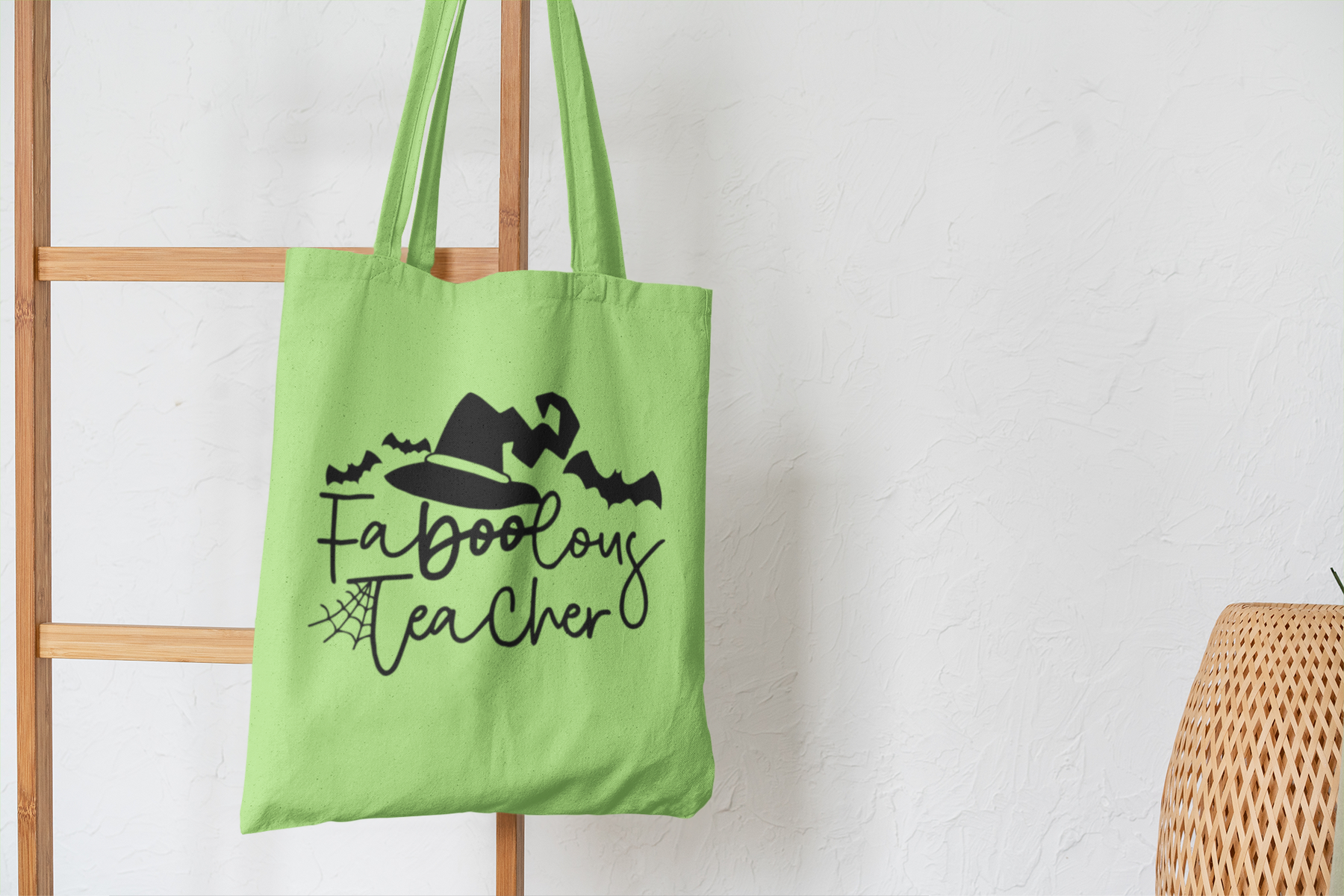 🎃 FaBOOlous Teacher Cute Halloween DTF Transfer FT574