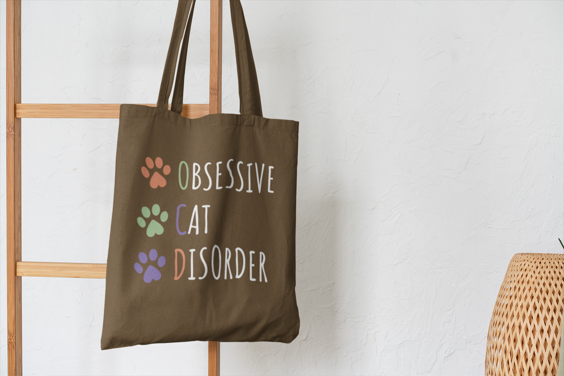 🐾 Obsessive Cat Disorder – Playful Statement | DTF Transfer FT647