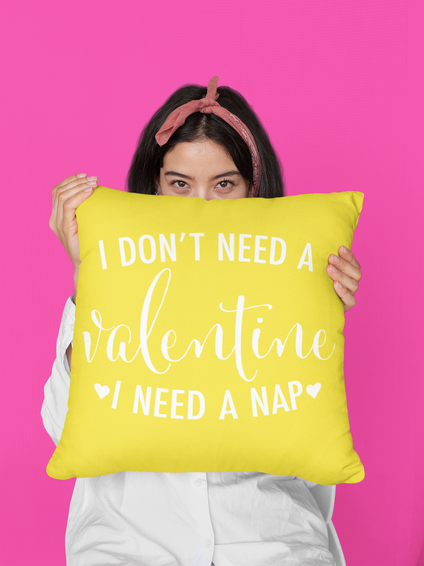 😴 I Don’t Need a Valentine Design DTF Transfer FT407