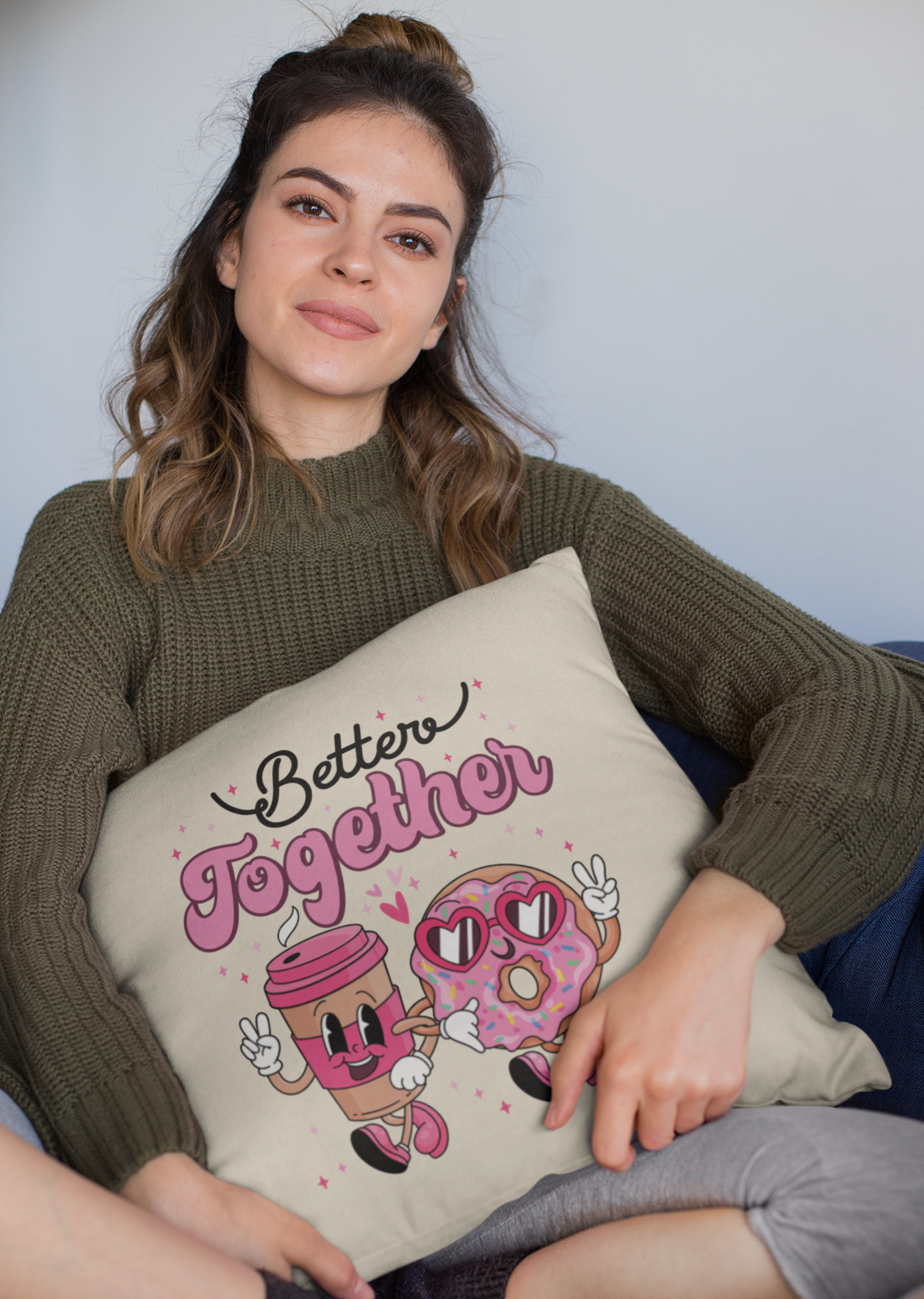 🍩☕ TOGETHER – Valentine’s Day | DTF Transfer FT1090