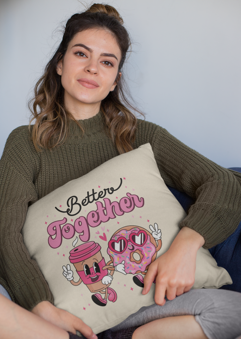 🍩☕ TOGETHER – Valentine’s Day | DTF Transfer FT1090