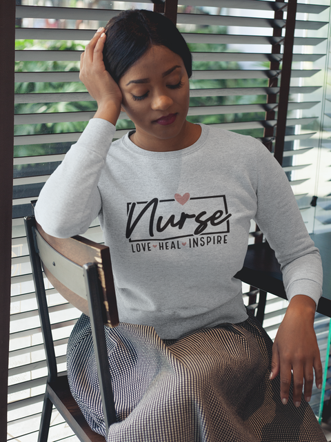 💉 Nurse Love Heal Inspire Design DTF Transfer FT218