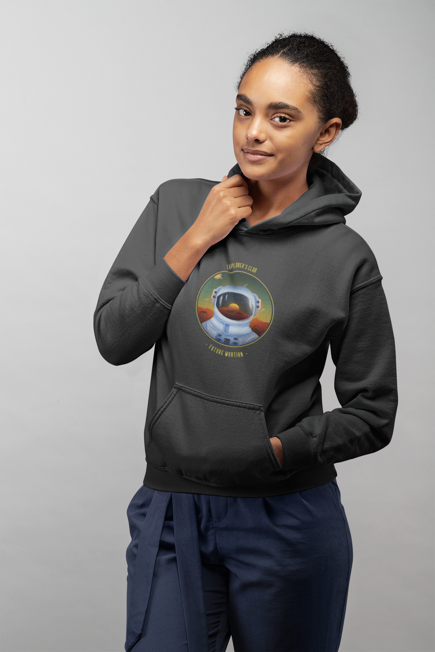 🚀🪐 EXPLORER’S CLUB – FUTURE MARTIAN | Space Adventure DTF Transfer FT848