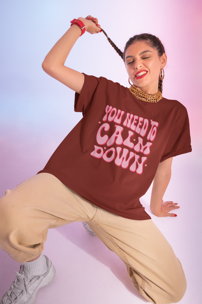 ✨ You Need To Calm Down Design DTF Transfer FT333