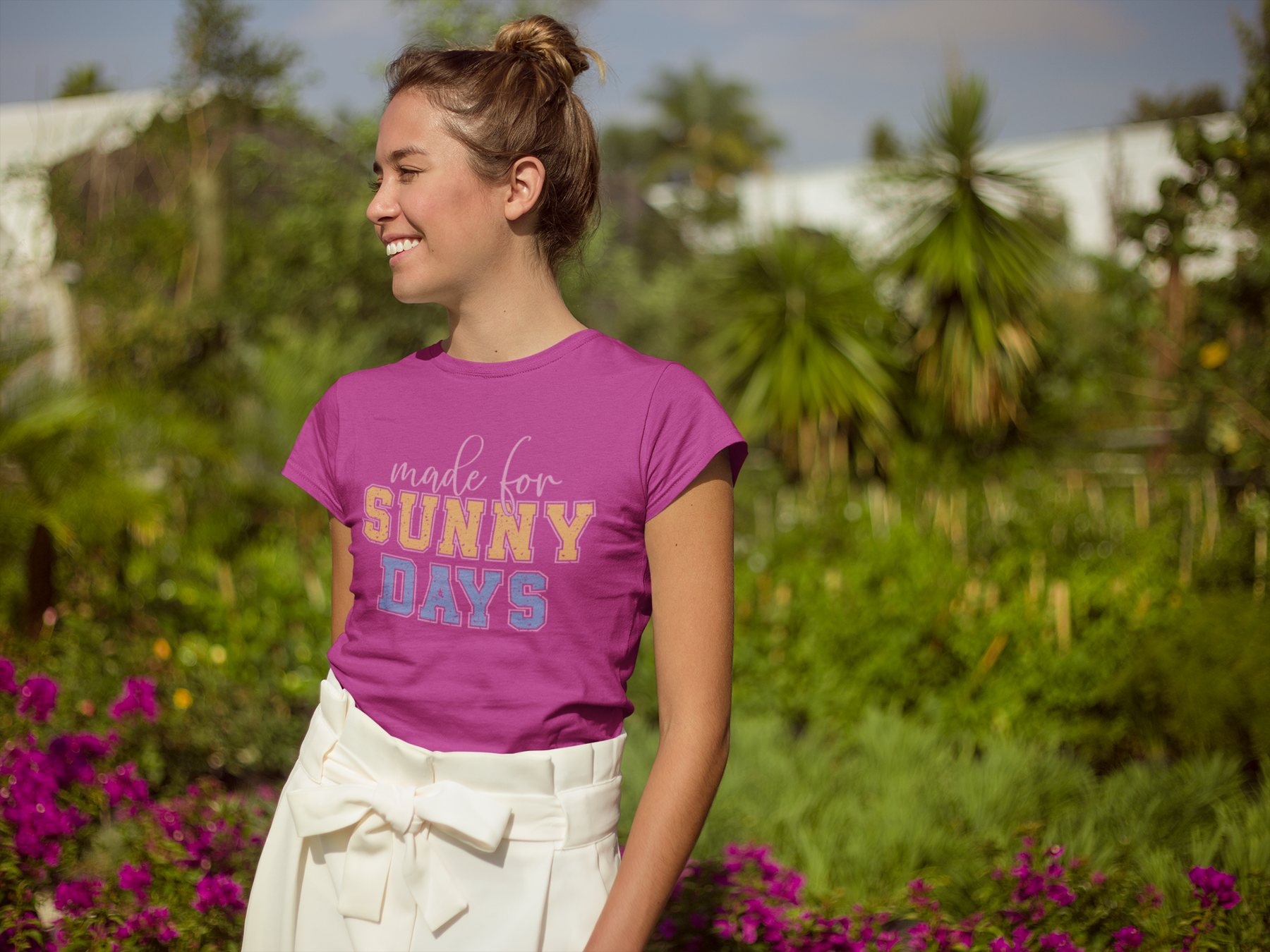 ☀️🌸 Made for Sunny Days Design 3 DTF Transfer FT255