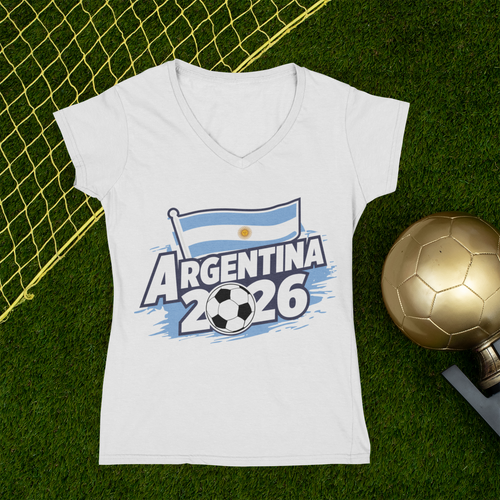 ⚽🔥 Argentina 2026 – Soccer Fan Style  | DTF Transfer FT1184