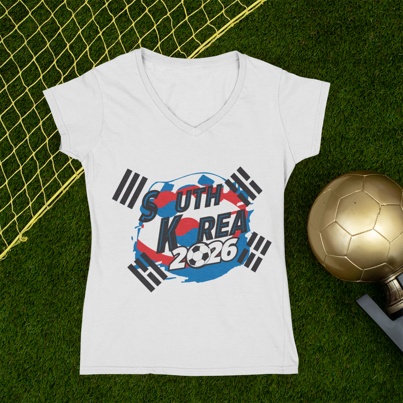 ⚽🔥 South Korea 2026 – Soccer Fan Style  DTF Transfer FT1200
