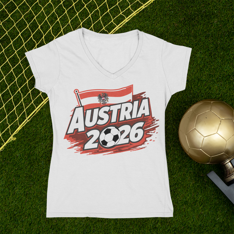 ⚽🔥 Austria 2026 – Soccer Fan Style  DTF Transfer FT1187