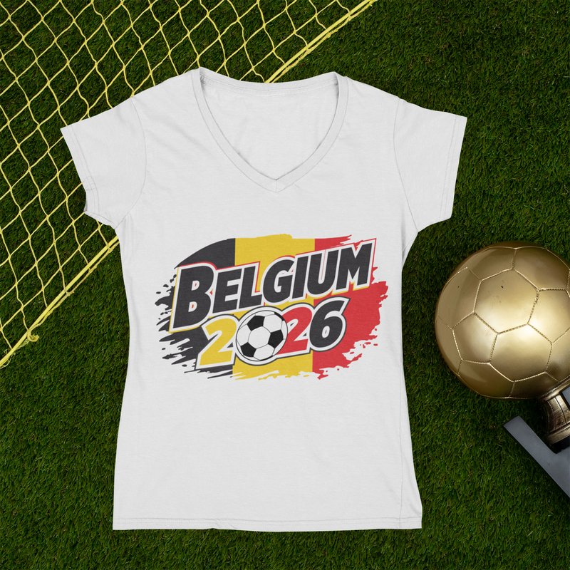 ⚽🔥 Belgium 2026 – Soccer Fan Style DTF Transfer FT1188