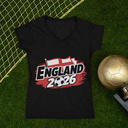 ⚽🔥 England 2026 – Soccer Fan Style  DTF Transfer FT1196