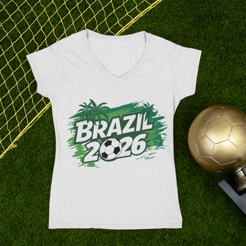 ⚽🔥 Brazil 2026 – Soccer Fan Style DTF Transfer FT1189