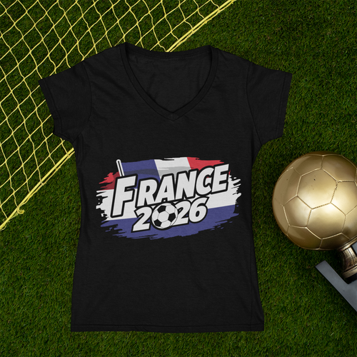 ⚽🔥 France 2026 – Soccer Fan Style  DTF Transfer FT1197